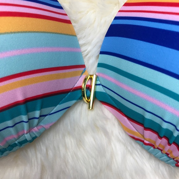 STRIPED STRING BIKINI multicolor - Picture 3 of 4